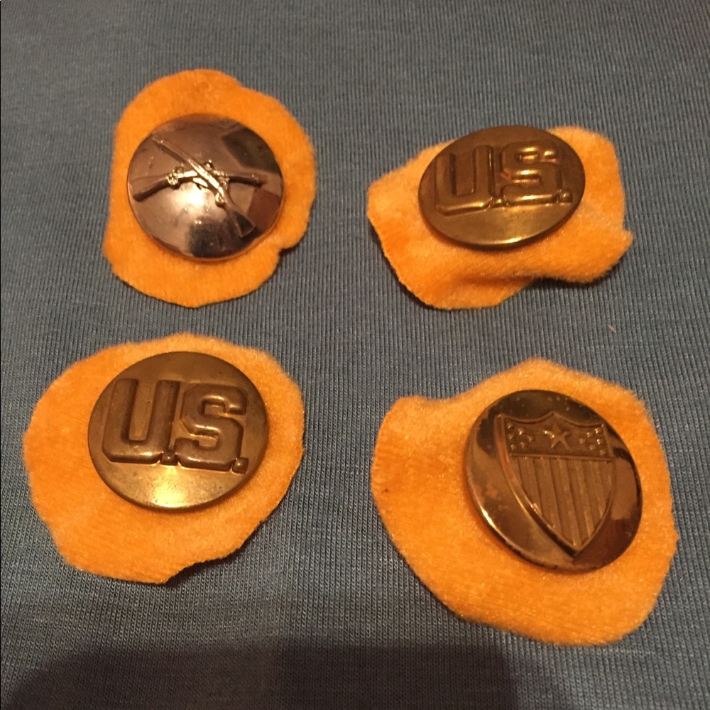 Vintage military pins